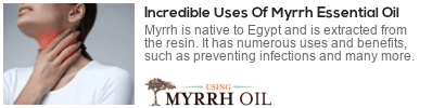  myrrh essential oil treatment
